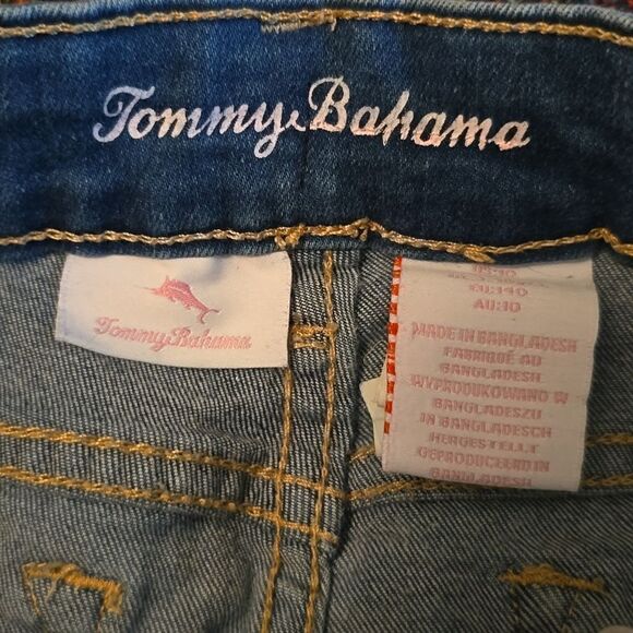 Tommy Bahama Girls‎ Size 10 Cotton Blend Jean Shorts - Picture 4 of 9